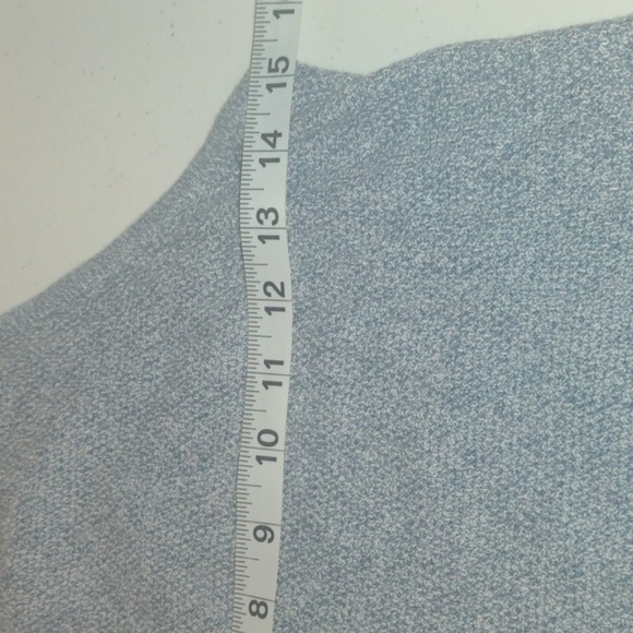 Fate Fringe Knitted Halter Tank size small blue - Picture 7 of 7